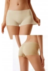 2 Adet Kadın Dikişsiz Görünmez İz Yapmaz Mini Şort Boxer Ten