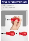 2li Avuç Içi Tornavida Seti Düz Yıldız