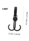 ®  2li Bebek Arabası, Motor, Bisiklet Eşya Taşıma Aparatı Plastik Kanca