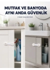2li Dolap ve Çekmece Güvenlik Kilidi Seti