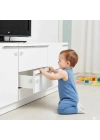 ®  2li Mini Çok Amaçlı Kilit- Çocuk Güvenlik Gereçkerli Çekmece,Dolap,Kapak Kilidi