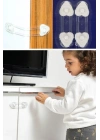 ®  2li Mini Çok Amaçlı Kilit- Çocuk Güvenlik Gereçkerli Çekmece,Dolap,Kapak Kilidi
