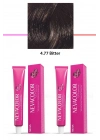 2 li Set Premium 4.77 Bitter - Kalıcı Krem Saç Boyası 2 X 50 g Tüp