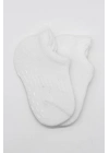 2Li Sneakers Kaymaz Basic Penye Çorap 20103 Beyaz Beyaz