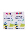 2 Organik Combiotic Bebek Sütü 800 Gr X2 Islak Mendil Hediyeli