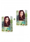 2 Paket Natural Beauty Amonyaksız Saç Boyası 3.66 Patlıcan Moru