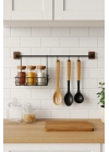 2 Parça Metal Askılı Mutfak Organizeri & Mutfak Rafı & Sepet