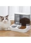 2si 1 Arada Otomatik Kedi Mama ve Su Kabı