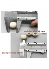 20 Gr (20 Adet) Ahşap Boncuk 15 mm çap x 10 mm Delik Doğal Yuvarlak Ahşap Makrome El İşi Çanta