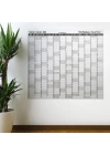 2020 Yıllık Planlayıcı Manyetik Duvar Stickerı Takvim 110x100 cm