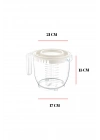 2200 Ml Mikser Kabı Mavi & Ölçü Kabı & Saklama Kabı-DNY0026