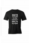 24 Kasım Öğretmenler Günü Hediye Baskılı Oversize Bisiklet Yaka T-shirt - Siyah