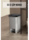 25 Litre Basmalı Çöp Kovası