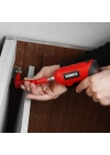 2ın1 Kullanım Düz Tabanca Şarjlı Tornavida 11pcs Uç Ulaşılması Zor Alanlar Aparatı
