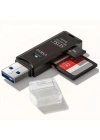 ®  2in1 Usb 3.0 Micro Sd Hafıza Kartı - Tf Kart Okuyucu Hub Adaptör Veri Aktarıcı
