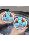 2li Çamaşır Makinesi İçin Peçete -toz- Evcil Tüyü Toplayıcı Yıkanabilir Tüy Toplayıcı File Aparat