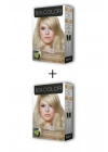 2X2 Tüp Krem Saç Boyası Seti Platin Sarısı No:0.1