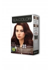 2X2 Tüp Krem Saç Boyası Seti Sıcak Çikolata No:5.77