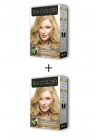 2X2 Tüp Krem Saç Boyası Seti Yoğun Sarı No:9.00