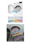 3'lü Çamaşır Yıkama Filesi Set Renkli Fermuarlı Pratik Çamaşır Yıkama Filesi Seti 3 Boy