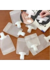 3 Adet 100ml Krem Şampuan Kabı Tekrar Kullanılabilir Set