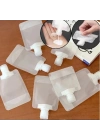 3 Adet 100ml Krem Şampuan Kabı Tekrar Kullanılabilir Set