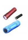 3 Adet 9 Ledli Metal Mini El Fener