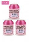 3 Adet Altınbaşak Oya ve Dantel İpi 20 gr - Royaleks - No: 019