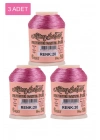 3 Adet Altınbaşak Oya ve Dantel İpi 20 gr - Royaleks - No: 020