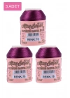 3 Adet Altınbaşak Oya ve Dantel İpi 20 gr - Royaleks - No: 078