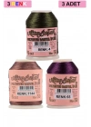 3 Adet Altınbaşak Oya ve Dantel İpi 20 gr - Royaleks - No: 1144 - 065 - 004