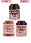 3 Adet Altınbaşak Oya ve Dantel İpi 20 gr - Royaleks - No: 1144 - 065 - 004