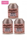 3 Adet Altınbaşak Oya ve Dantel İpi 20 gr - Royaleks - No: 142