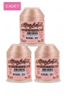 3 Adet Altınbaşak Oya ve Dantel İpi 20 gr - Royaleks - No: 301