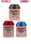 3 Adet Altınbaşak Oya ve Dantel İpi 20 gr - Royaleks - No: 328 - 811 - 581