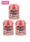 3 Adet Altınbaşak Oya ve Dantel İpi 20 gr - Royaleks - No: 329