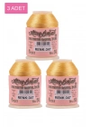 3 Adet Altınbaşak Oya ve Dantel İpi 20 gr - Royaleks - No: 347
