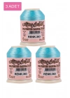 3 Adet Altınbaşak Oya ve Dantel İpi 20 gr - Royaleks - No: 363