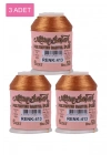 3 Adet Altınbaşak Oya ve Dantel İpi 20 gr - Royaleks - No: 413