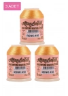 3 Adet Altınbaşak Oya ve Dantel İpi 20 gr - Royaleks - No: 450