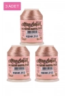 3 Adet Altınbaşak Oya ve Dantel İpi 20 gr - Royaleks - No: 512
