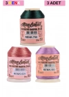 3 Adet Altınbaşak Oya ve Dantel İpi 20 gr - Royaleks - No: 639 - 553 - 755