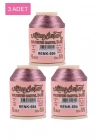 3 Adet Altınbaşak Oya ve Dantel İpi 20 gr - Royaleks - No: 694