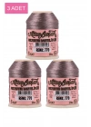3 Adet Altınbaşak Oya ve Dantel İpi 20 gr - Royaleks - No: 770