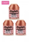 3 Adet Altınbaşak Oya ve Dantel İpi 20 gr - Royaleks - No: 822