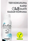 3 Adet Emotion Invisible Fresh Black & White Kadın Deodorant 150ml Vegan, Leke Bırakmaz