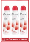 3 Adet Emotion Romance Kadın Vegan Deodorant 150 Ml Hızlı Kurur, Leke Bırakmaz