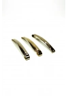 3 Adet Metal Klasik Saç Tokası Orijinal 9 cm