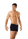 3 adet Tutku Likralı Erkek Siyah Boxer 0114
