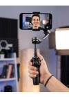 3 Eksen Telefon Gimbal Stabilizer Video Sabitleyici Vlog ve Çekim Aparatı